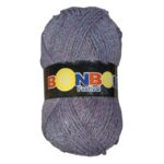 Bonbon Festival Tilla Wool Yarn – 90% Acrylic + 10% Sparkle, 70–80g Ball