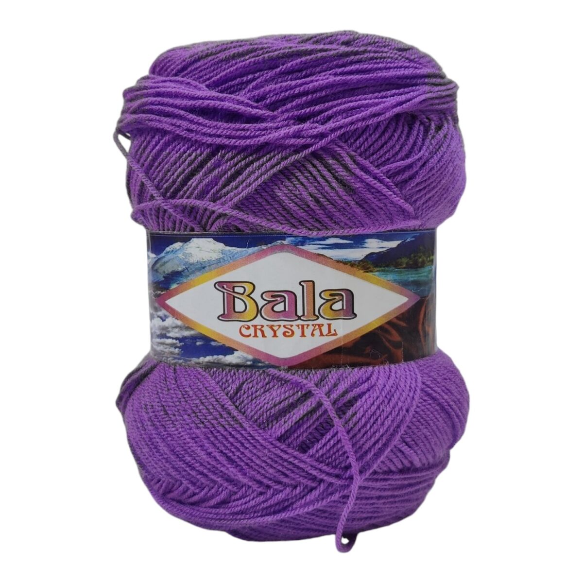 Bala 3-Ply Wool Yarn – 100% Acrylic, 75–80g Soft Balls - Image 1