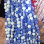 8mm Multi-Color Glossy Beads (80–90 Pieces) - Image 3