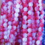 8mm Multi-Color Glossy Beads (80–90 Pieces) - Image 13