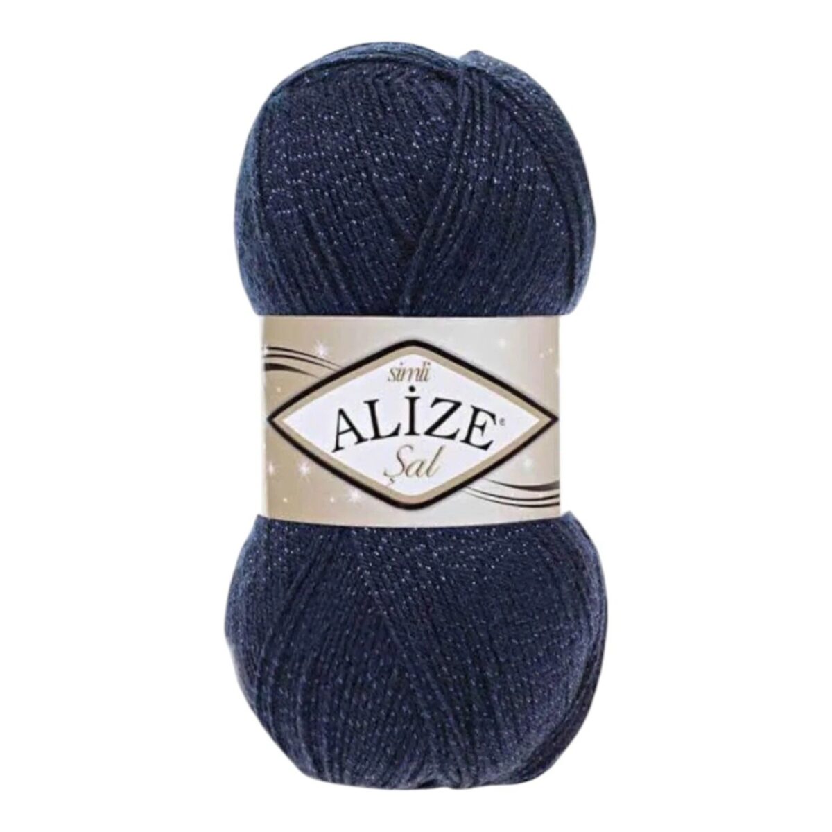 Alize Simli Sal Wool Yarn – 95% Acrylic, 5% Metallic | 100g Ball - Image 6
