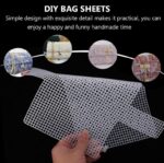 Plastic Canvas Sheet for DIY Bag Crafting - Image 4