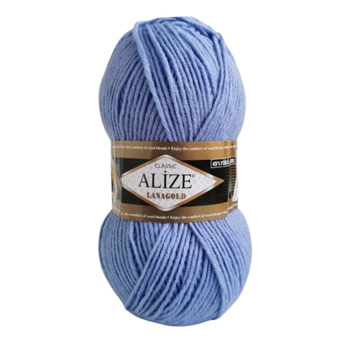 Alize Lanagold Wool Blend Yarn (49% Wool, 51% Acrylic) - Image 10