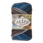 Alize Burcum Batik Yarn – 100% Acrylic, 100g Skein, 210m