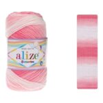 Alize Sekerim Bebe Batik Yarn – 100% Premium Acrylic - Image 7