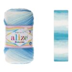 Alize Sekerim Bebe Batik Yarn – 100% Premium Acrylic - Image 6