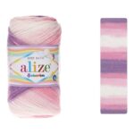 Alize Sekerim Bebe Batik Yarn – 100% Premium Acrylic - Image 4