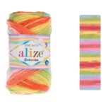 Alize Sekerim Bebe Batik Yarn – 100% Premium Acrylic - Image 9