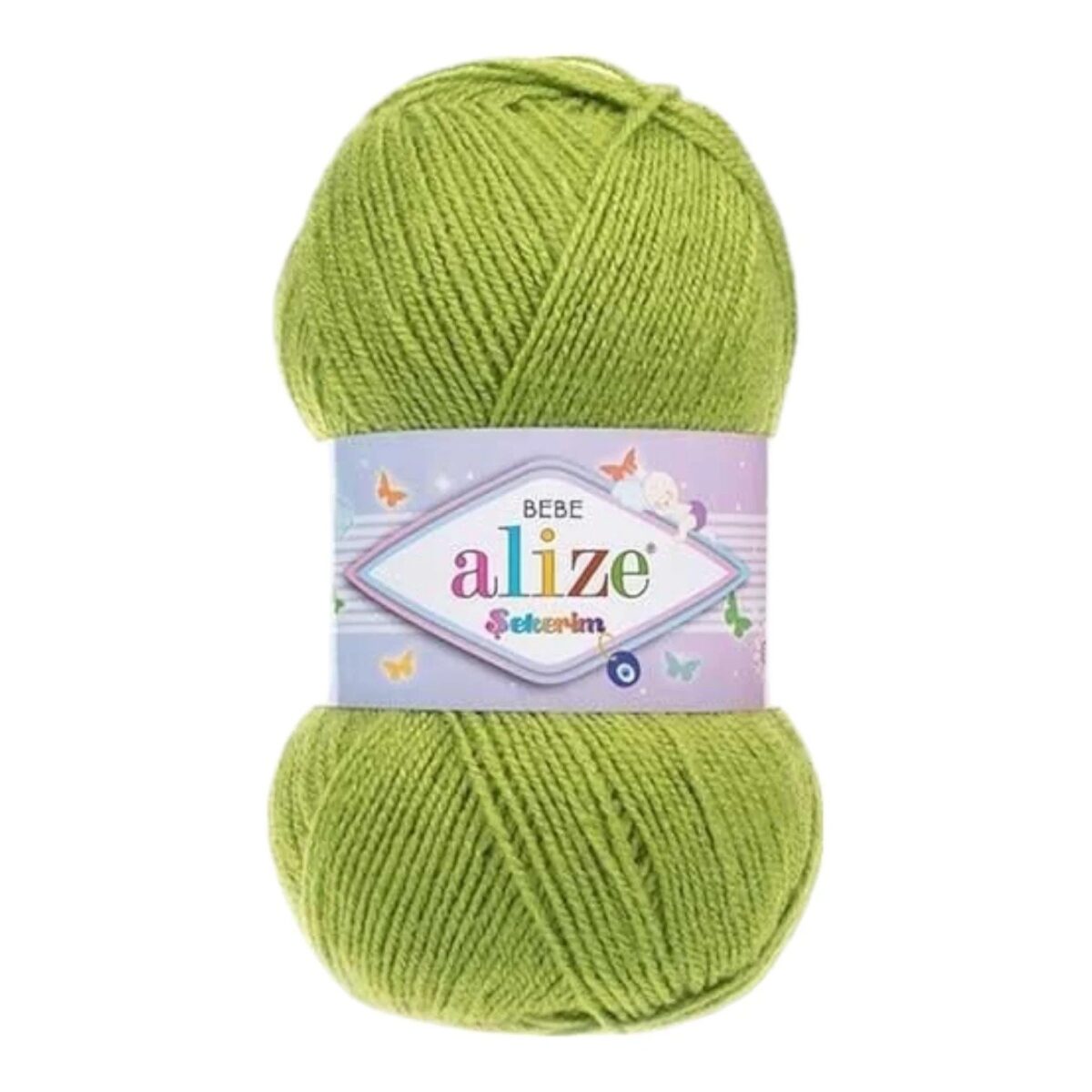 Alize Sekerim Bebe Yarn – 100% Acrylic Sport/Wool Blend, 100 g, 320 m - Image 1