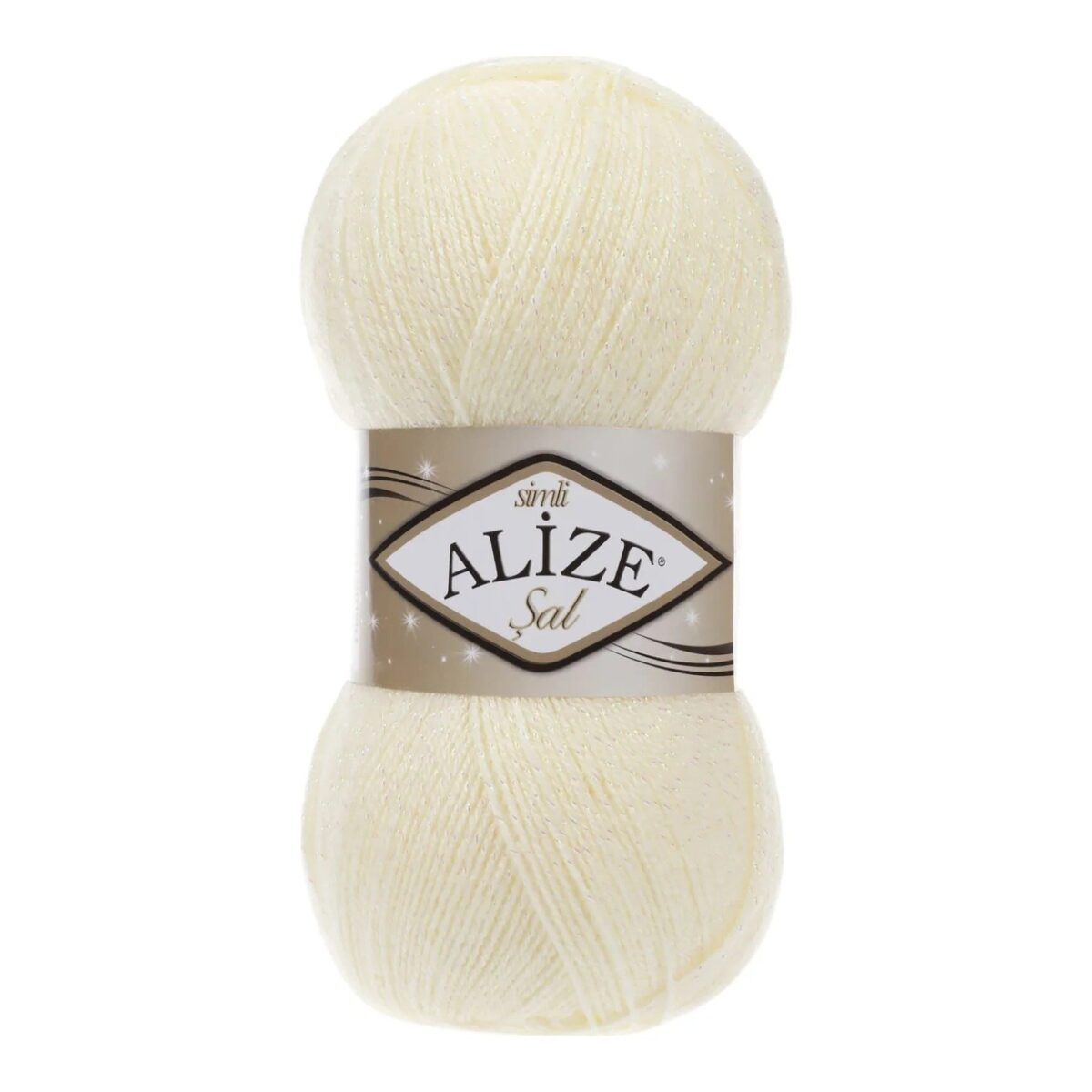 Alize Simli Sal Wool Yarn – 95% Acrylic, 5% Metallic | 100g Ball - Image 3
