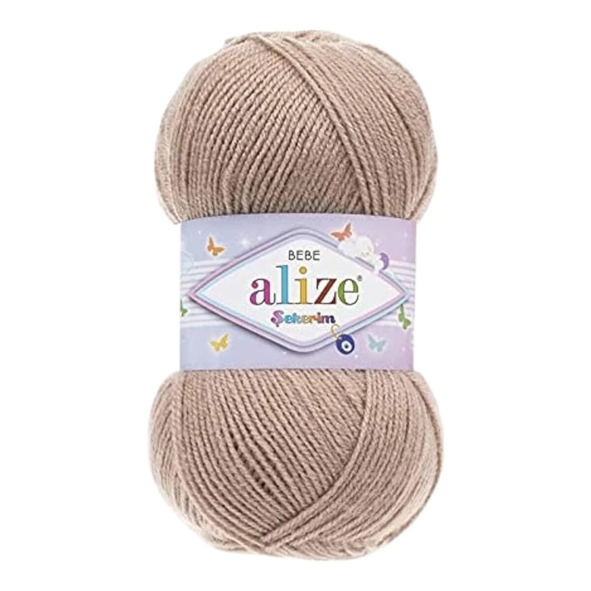 Alize Sekerim Bebe Yarn – 100% Acrylic Sport/Wool Blend, 100 g, 320 m - Image 2