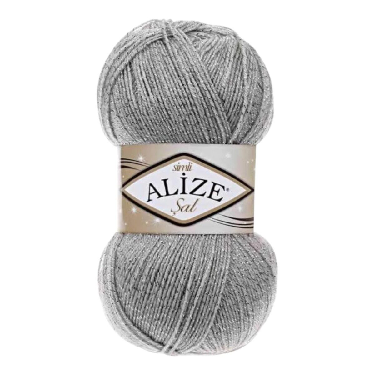 Alize Simli Sal Wool Yarn – 95% Acrylic, 5% Metallic | 100g Ball - Image 10