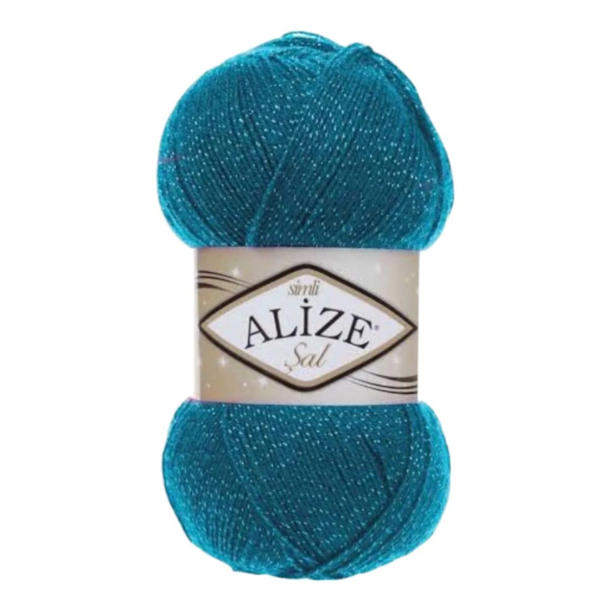 Alize Simli Sal Wool Yarn – 95% Acrylic, 5% Metallic | 100g Ball - Image 11