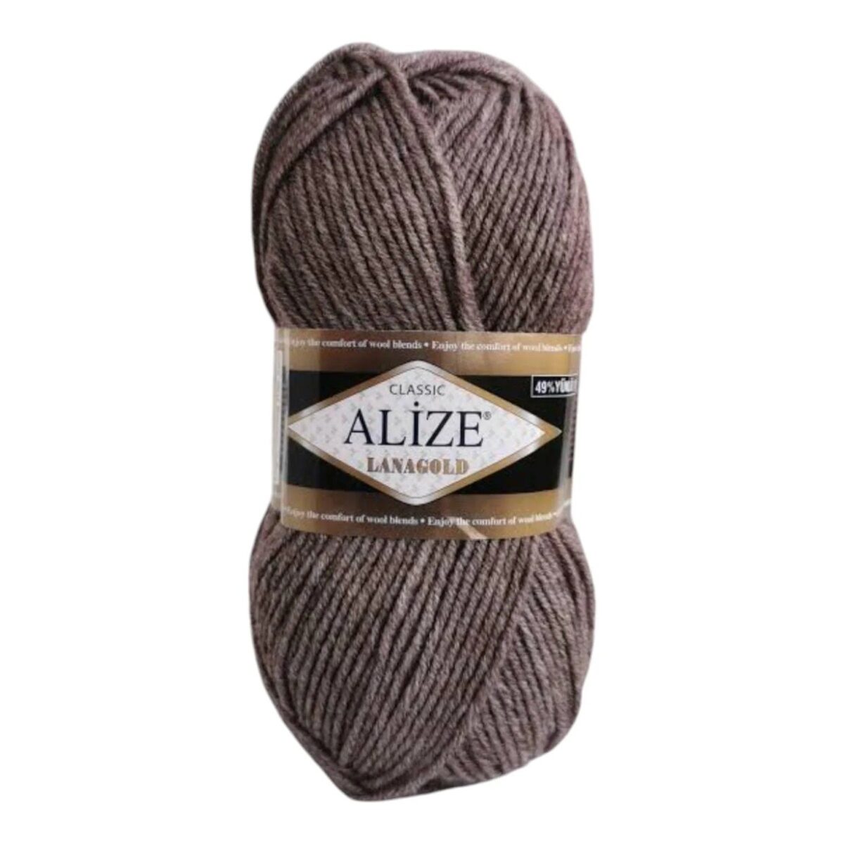 Alize Lanagold Wool Blend Yarn (49% Wool, 51% Acrylic) - Image 3