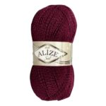 Alize Simli Sal Wool Yarn – 95% Acrylic, 5% Metallic | 100g Ball - Image 7