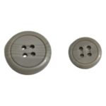 4-Hole Coat Buttons Plastic | Durable 6pc Pack - Image 3
