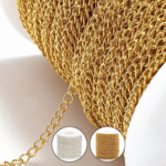 Gold & Silver Chains 2.5yards