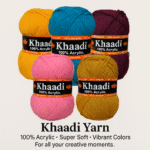 Khaadi Wool Yarn - 100% acrylic