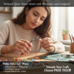 PRIDE 4.5" Soft Grip Mini Pliers