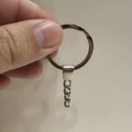Premium 30mm Keyrings with Chain (12-Pack) - Image 3