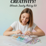 Ultimate DIY Jewelry Making Kit with Elastic Cord