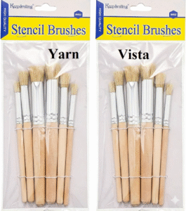 Stencil Brushes