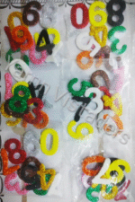 Glitter Foamy Alphabet Stickers