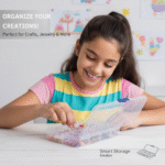 Clear Multipurpose Storage Box with Dividers | Organize DIY