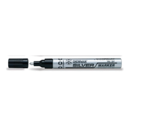 Snowman Permanent Paint Marker - black