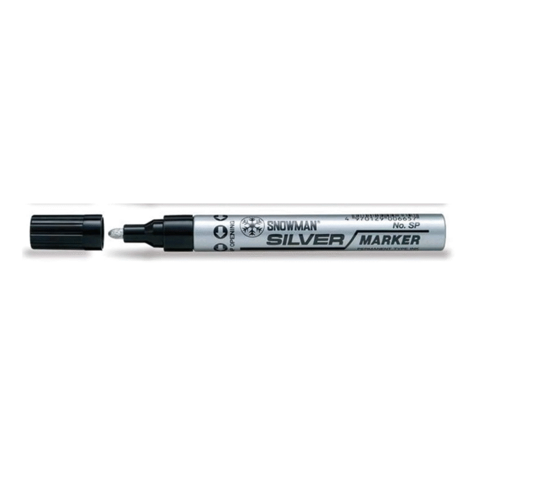 Snowman Permanent Paint Marker - black