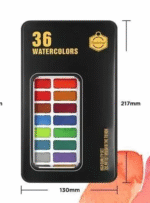 Keep Smiling Watercolor Set | 12, 18, 24, 36 Colours - Image 5