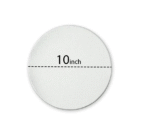 10 inch round