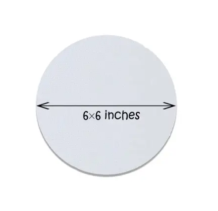 6 inch round
