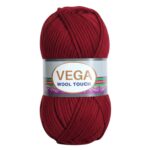 Vega Wool Reddish Maroon