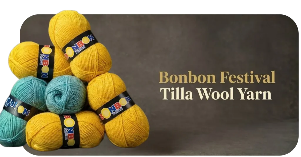 Bonbon Festival Tilla Wool Yarn _Banner