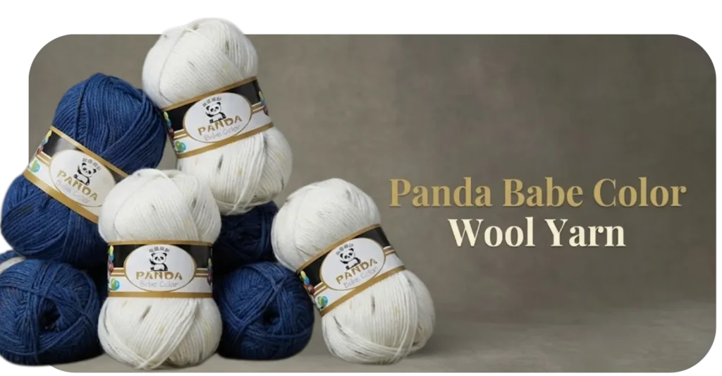 Panda Babe Color Wool Yarn _Banner