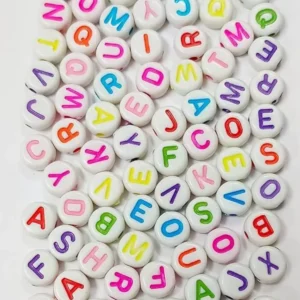 Mixed Alphabet Letter Beads