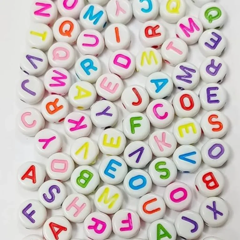 Mixed Alphabet Letter Beads