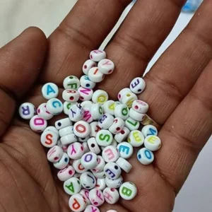 Mixed Alphabet Letter Beads