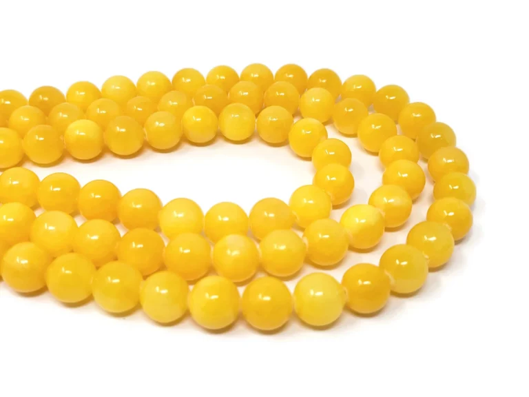 Plain Solid Marble Beads 8mm