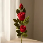 Handmade Wool Flower Decor