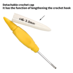 Aluminum Crochet Hooks Soft Grip