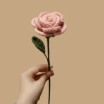 Handmade Wool Flower Decor