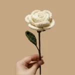 Handmade Wool Flower Decor