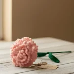 Handmade Wool Flower Decor