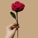 Handmade Wool Flower Decor