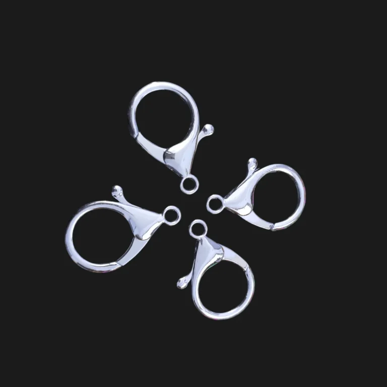 Chunky Lobster Clasp 34mm Silver