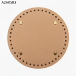 Premium Leather Bag Base Round Shaper | DIY Crochet Knit - Image 5