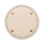 Premium Leather Bag Base Round Shaper | DIY Crochet Knit - Image 3