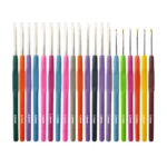 Gold Head Crochet Hooks Rubber